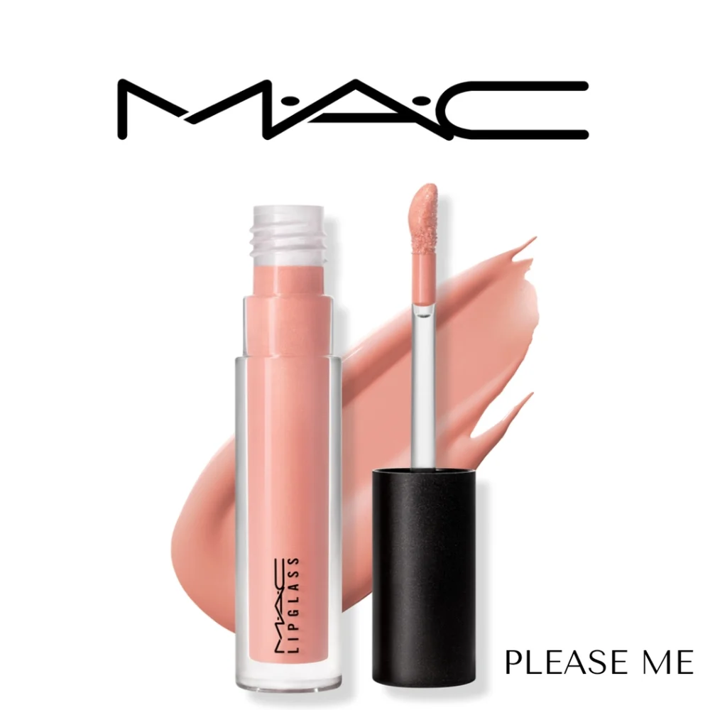 MAC - Lipglass High Shine Lip Gloss- Please Me - Picture 1 of 1